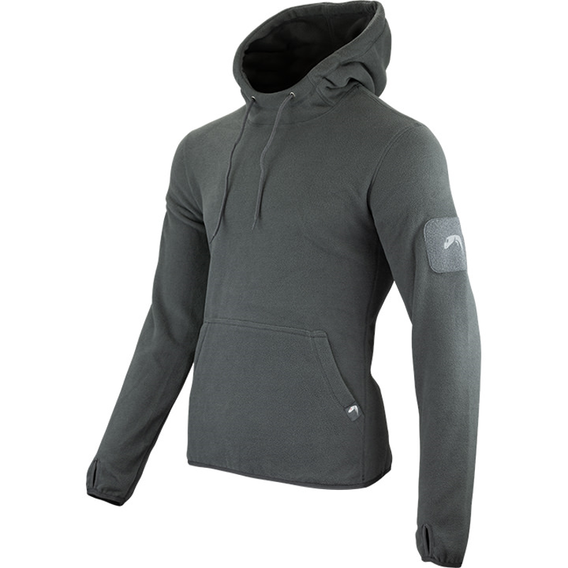 Viper Men's Fleece Hoodie - Titanium-3