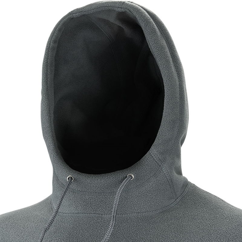 Viper Men's Fleece Hoodie - Titanium-5