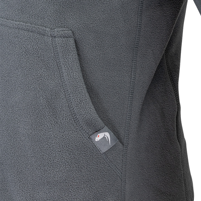Viper Men's Fleece Hoodie - Titanium-6
