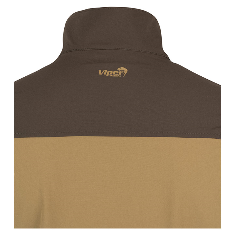 Viper Tactical Men's Lightweight Soft Shell Jacket - Coyote/Brown-6