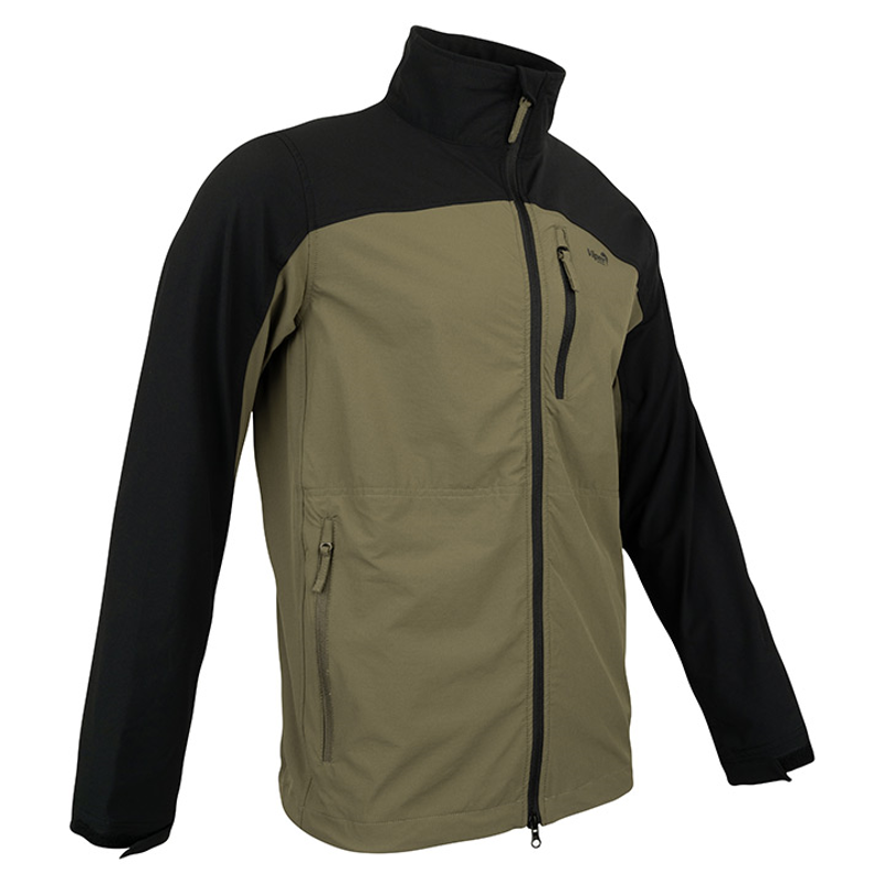 Viper Men's Lightweight Soft Shell Jacket - Green/Black-2