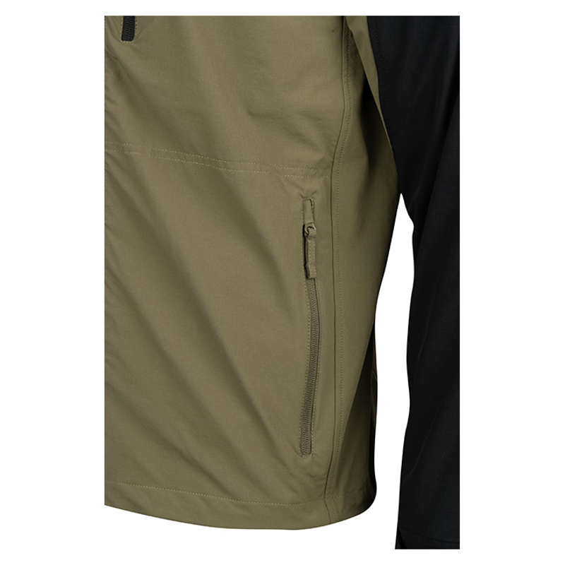 Viper Men's Lightweight Soft Shell Jacket - Green/Black-5