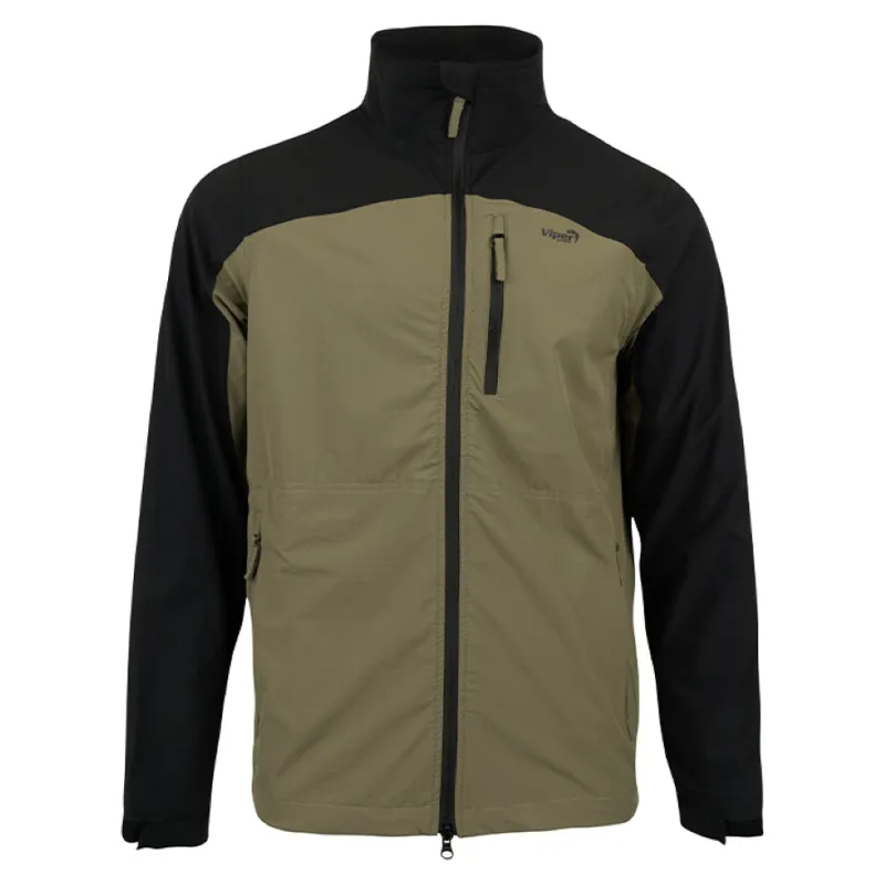 Viper Men's Lightweight Soft Shell Jacket - Green/Black