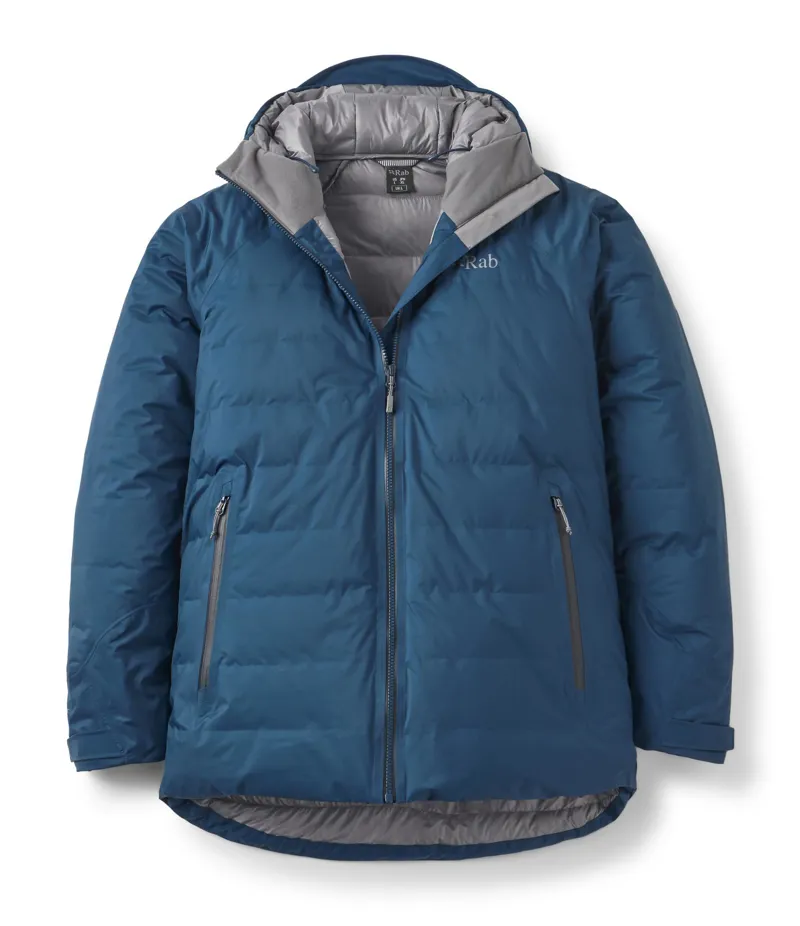 Rab Men's Valiance Waterproof Down Jacket - Tempest Blue