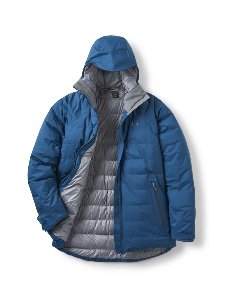 Rab Men's Valiance Waterproof Down Jacket - Tempest Blue-2