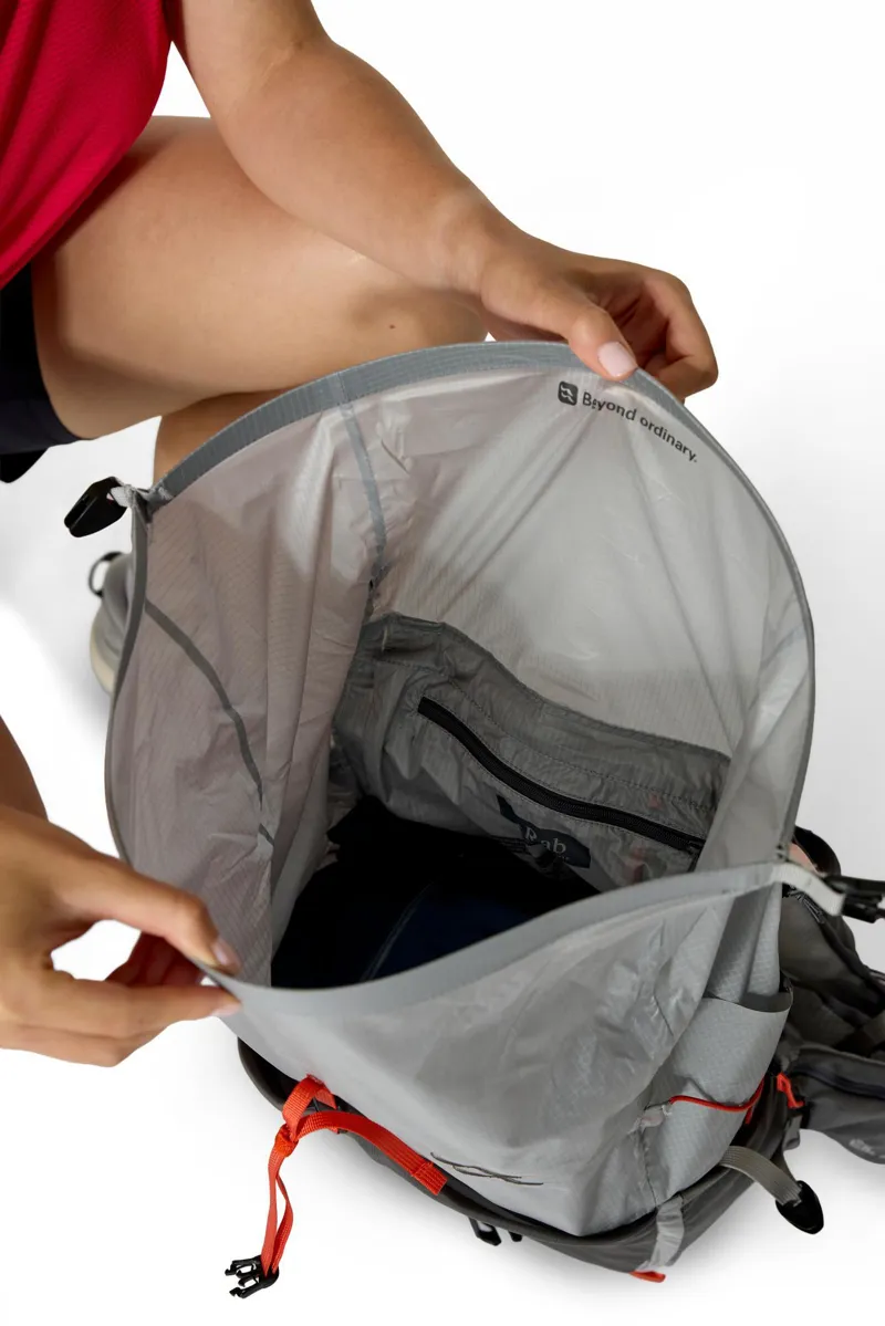 Rab Veil XP 30 Litre Waterproof Backpack - Pewter/Graphene-9