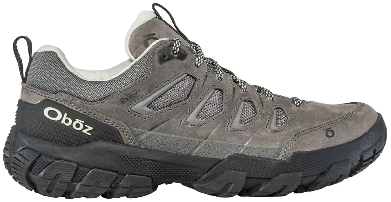 Oboz Women s Sawtooth X Low B DRY Wide Fit Hazy Grey