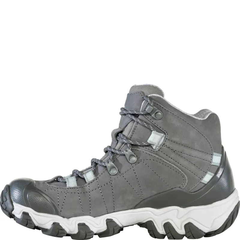 Oboz Women's Bridger Mid B-DRY - Hazy Grey-2