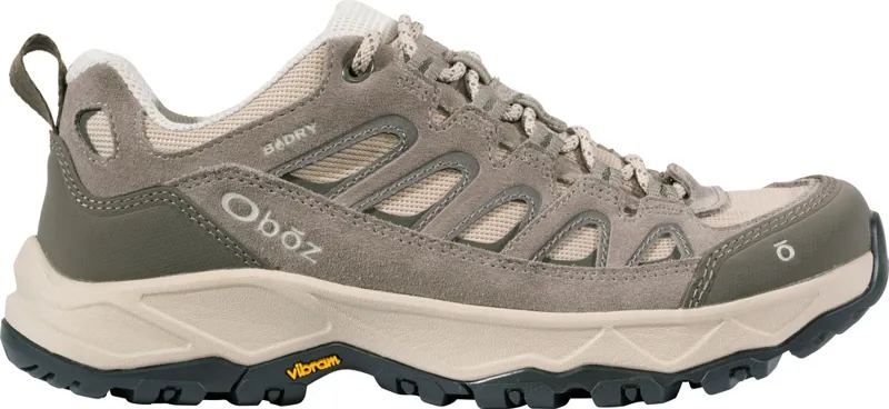 Oboz Women's Sawtooth Ascent Low B-Dry Wide Fit - Rockfall-1