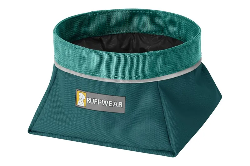 Ruffwear Quencher Large Packable Dog Bowl - Tumalo Teal