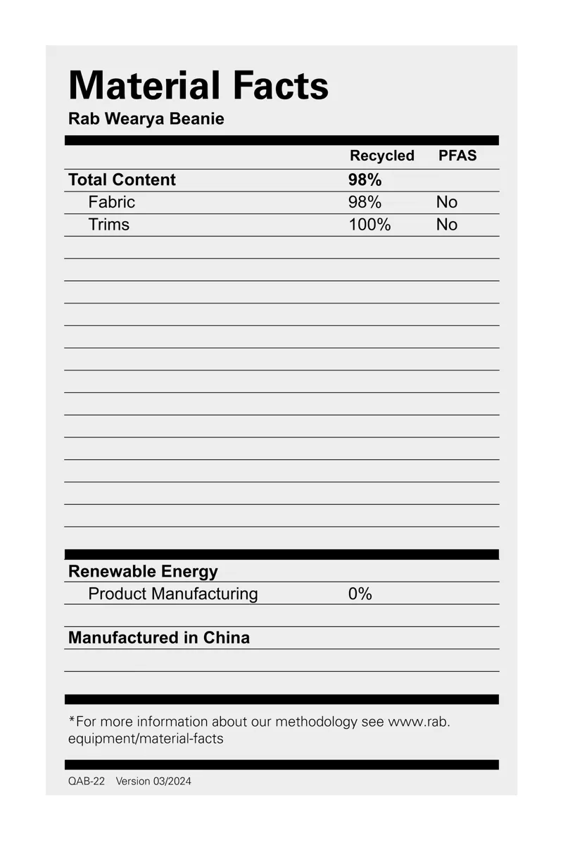 Rab Wearya Beanie - Tuscan Red/Red Grapefruit-3