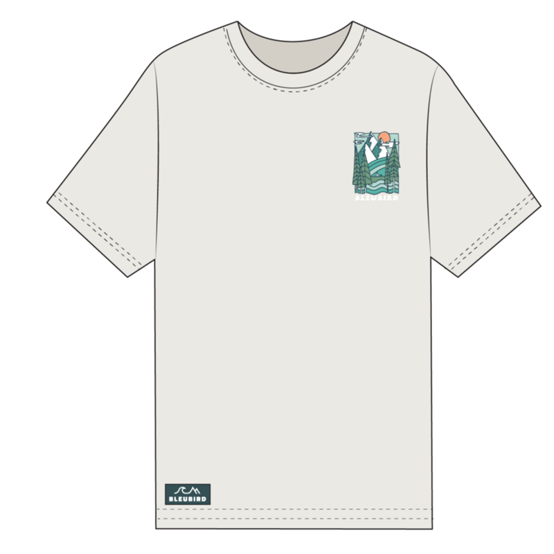Bleubird Trailhead Tee - Off White