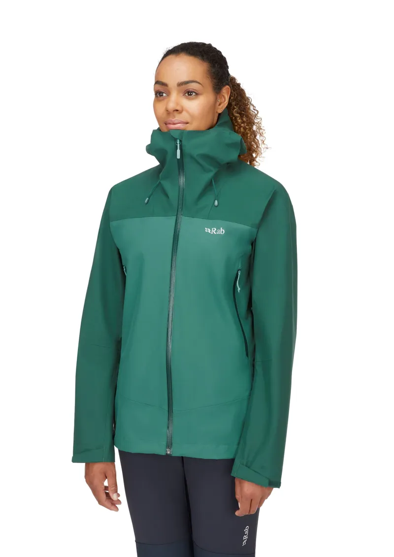 Rab Women s Arc Eco Jacket Green Slate Eucalyptus
