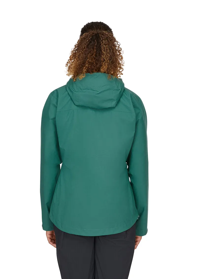 Rab Women's Downpour Eco Waterproof Jacket - Eucalyptus-3