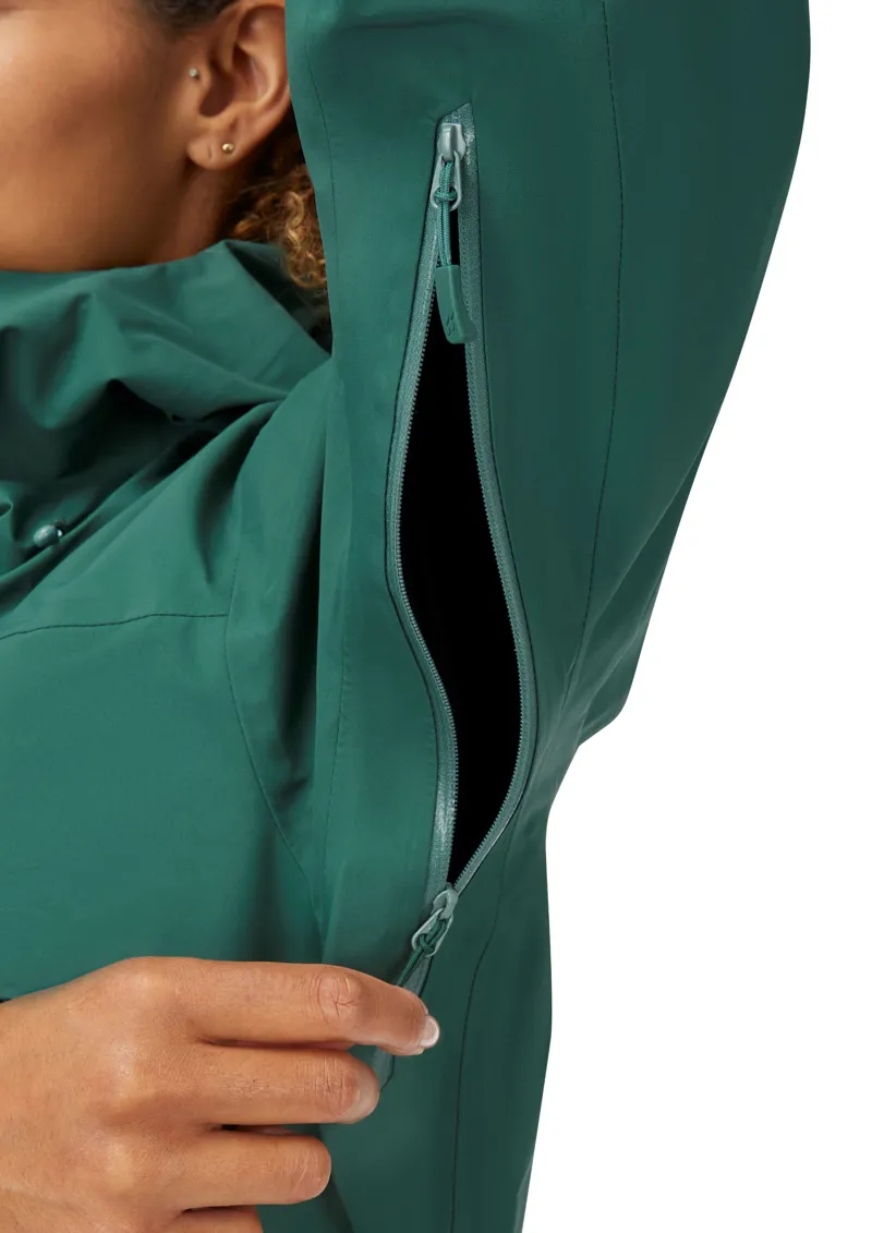 Rab Women's Kangri GTX Waterproof Jacket - Green Slate-11