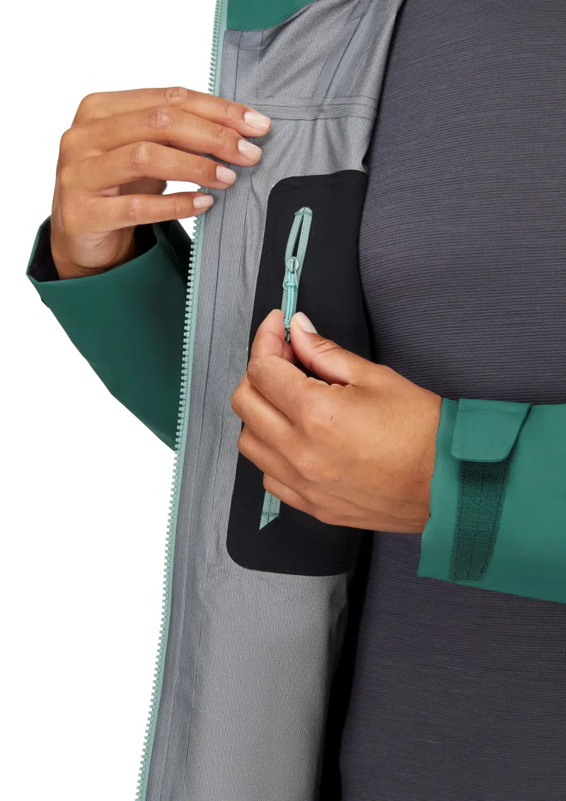 Rab Women's Kangri GTX Waterproof Jacket - Green Slate-12