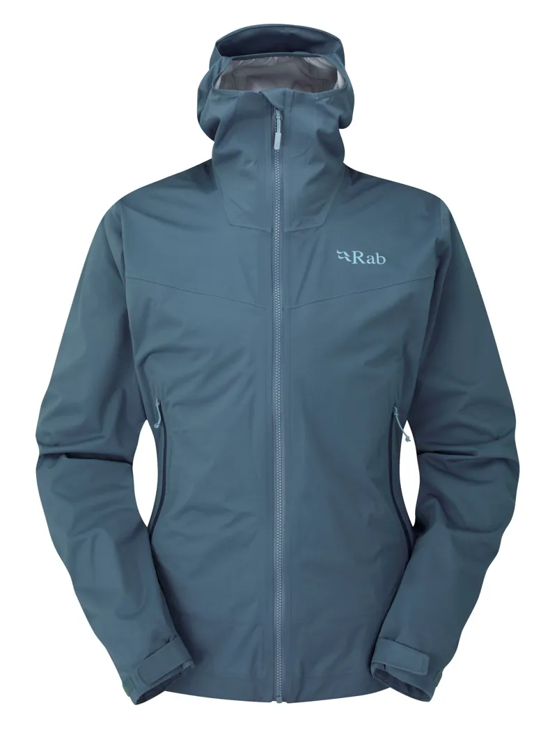 Rab Women's Kinetic 2.0 Waterproof Jacket - Orion Blue