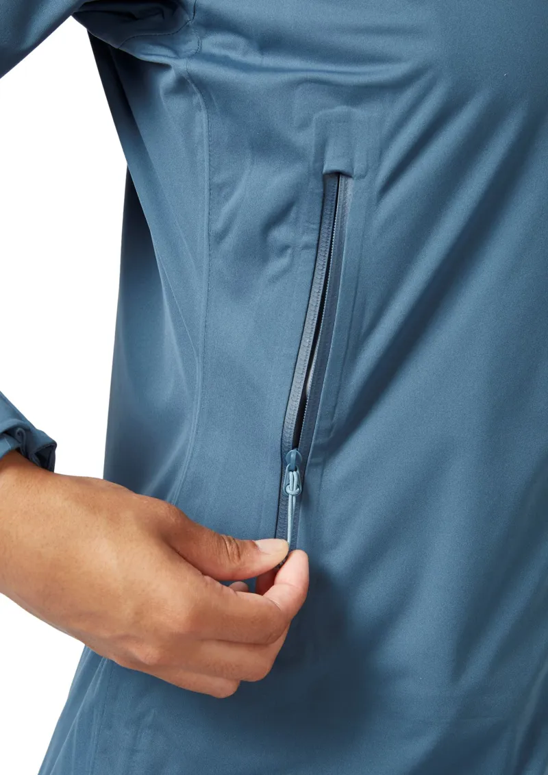 Rab Women's Kinetic 2.0 Waterproof Jacket - Orion Blue-8