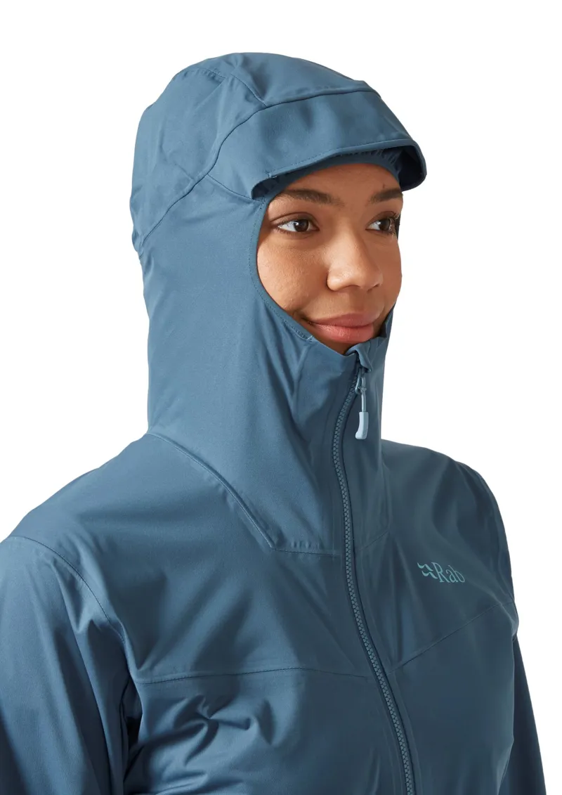 Rab Women's Kinetic 2.0 Waterproof Jacket - Orion Blue-5