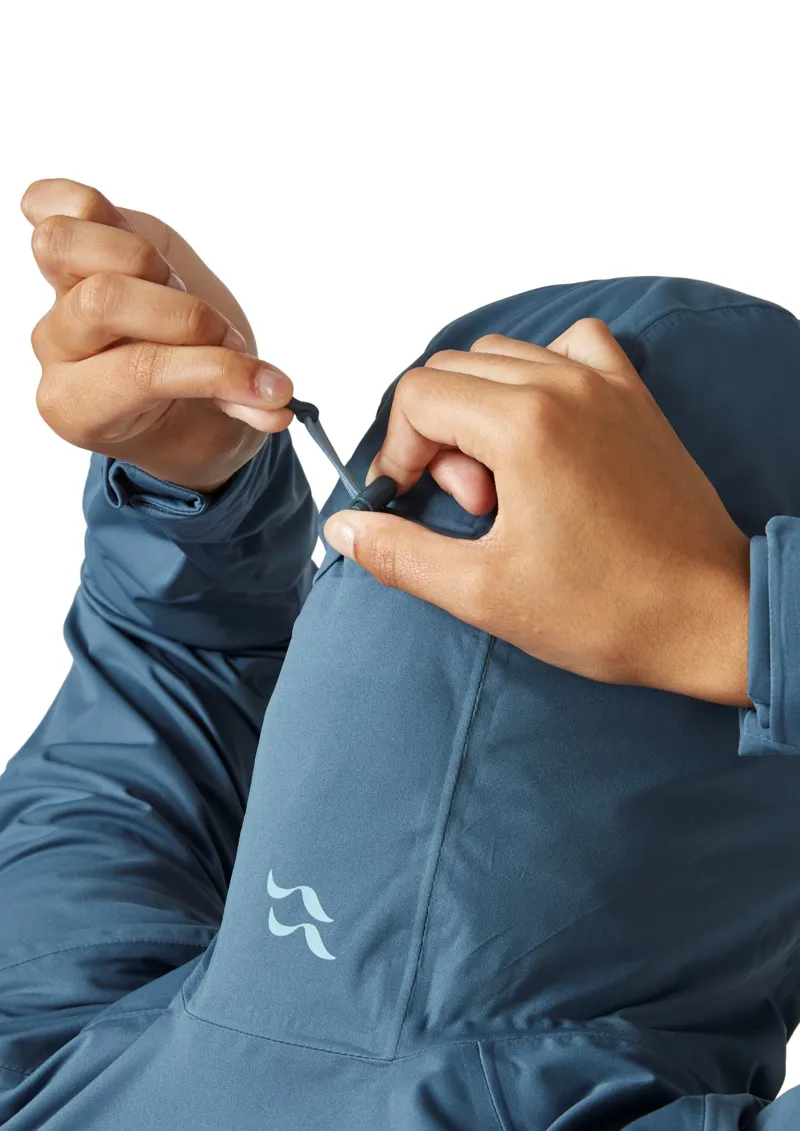Rab Women's Kinetic 2.0 Waterproof Jacket - Orion Blue-6
