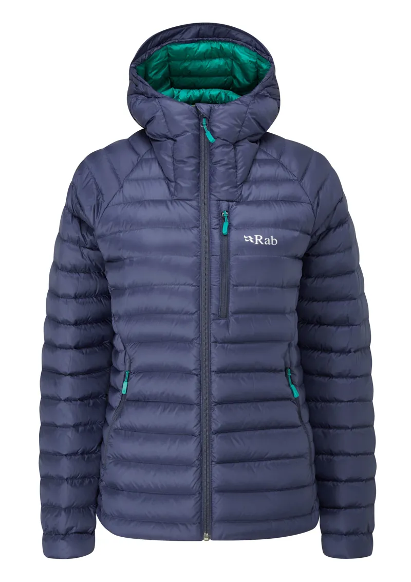 Rab Women s Microlight Alpine Down Jacket Deep Ink Atlantis