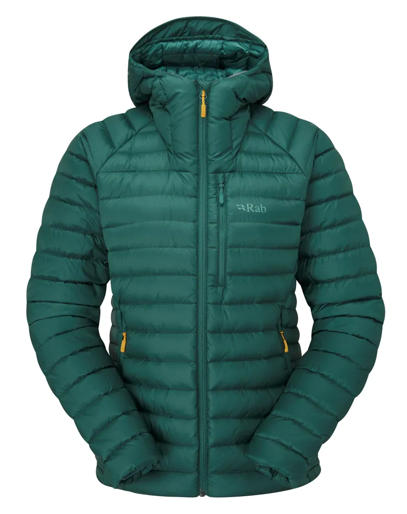 Rab Women's Microlight Alpine Down Jacket - Green Slate
