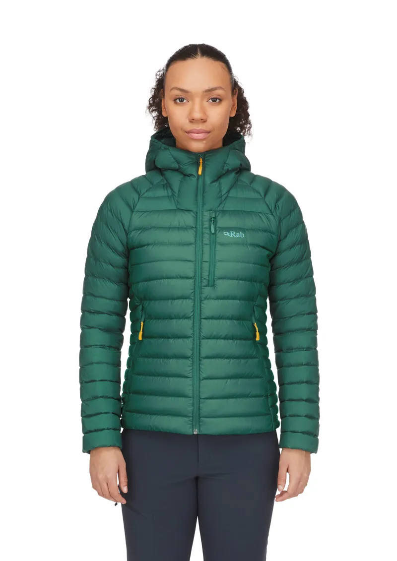 Rab Women s Microlight Alpine Down Jacket Green Slate