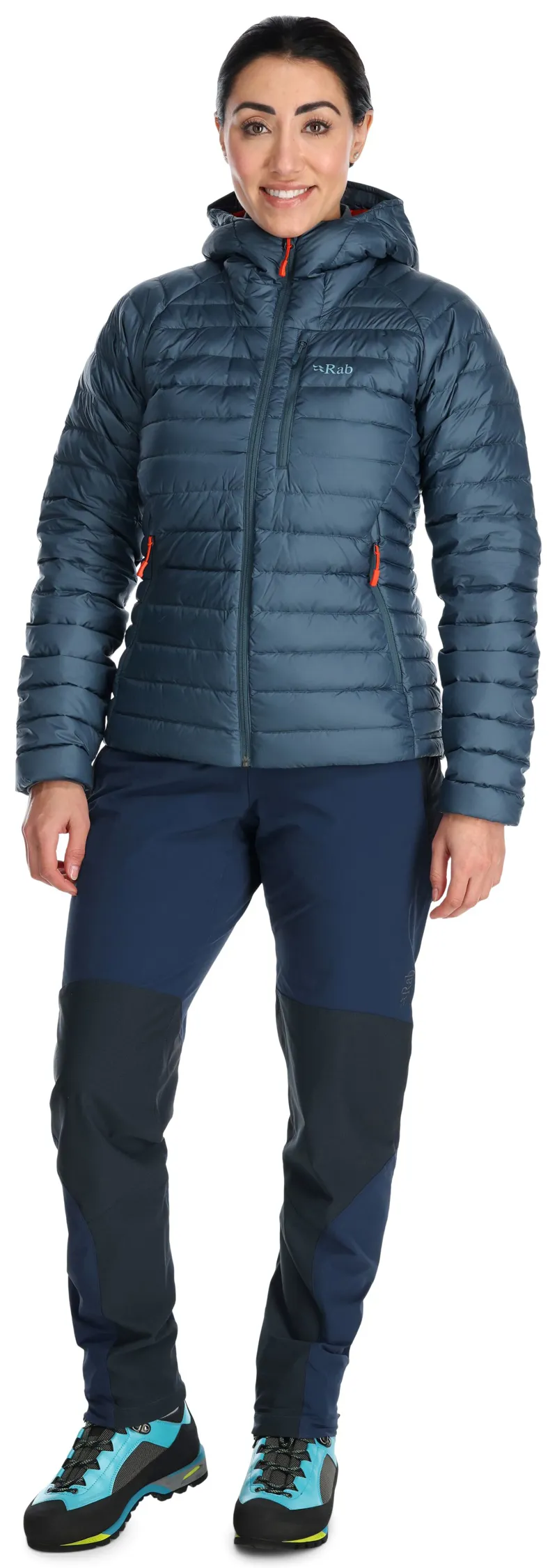 Rab Women's Microlight Alpine Down Jacket - Orion Blue-1
