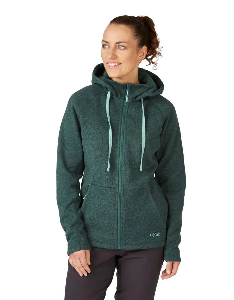 Rab Women's Serren Hoody - Green Slate-2