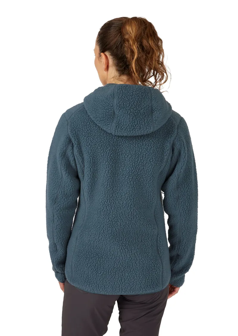 Rab Women s Shearling Hoody Orion Blue