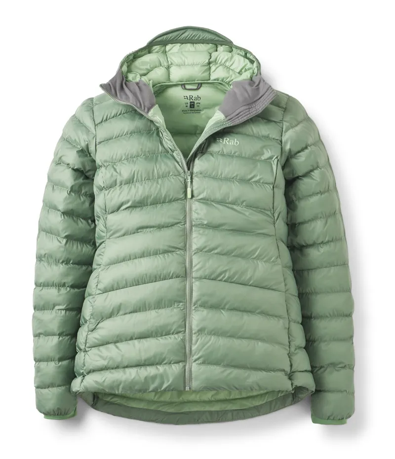 Rab Women's Cirrus Alpine Insulated Hooded Jacket - Dark Fig Green