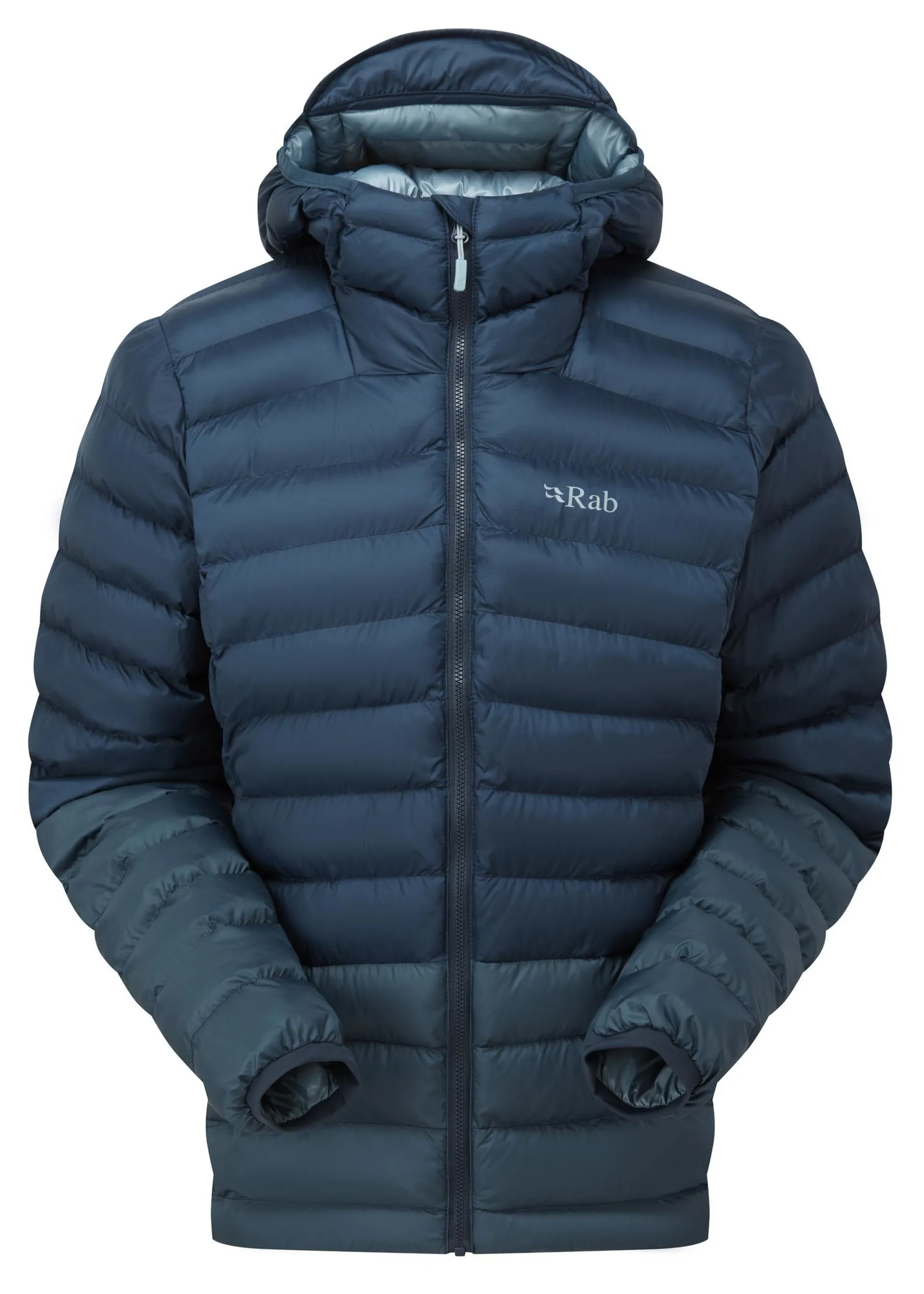 Rab Women's Cirrus Alpine Insulated Hooded Jacket Tempest Blue/Orion Blue