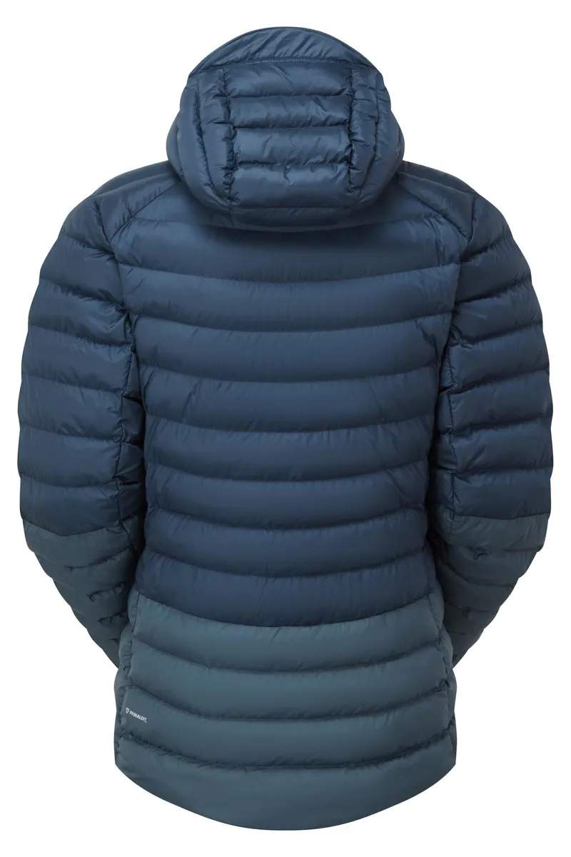 Rab Women's Cirrus Alpine Insulated Hooded Jacket - Tempest Blue/Orion Blue-1