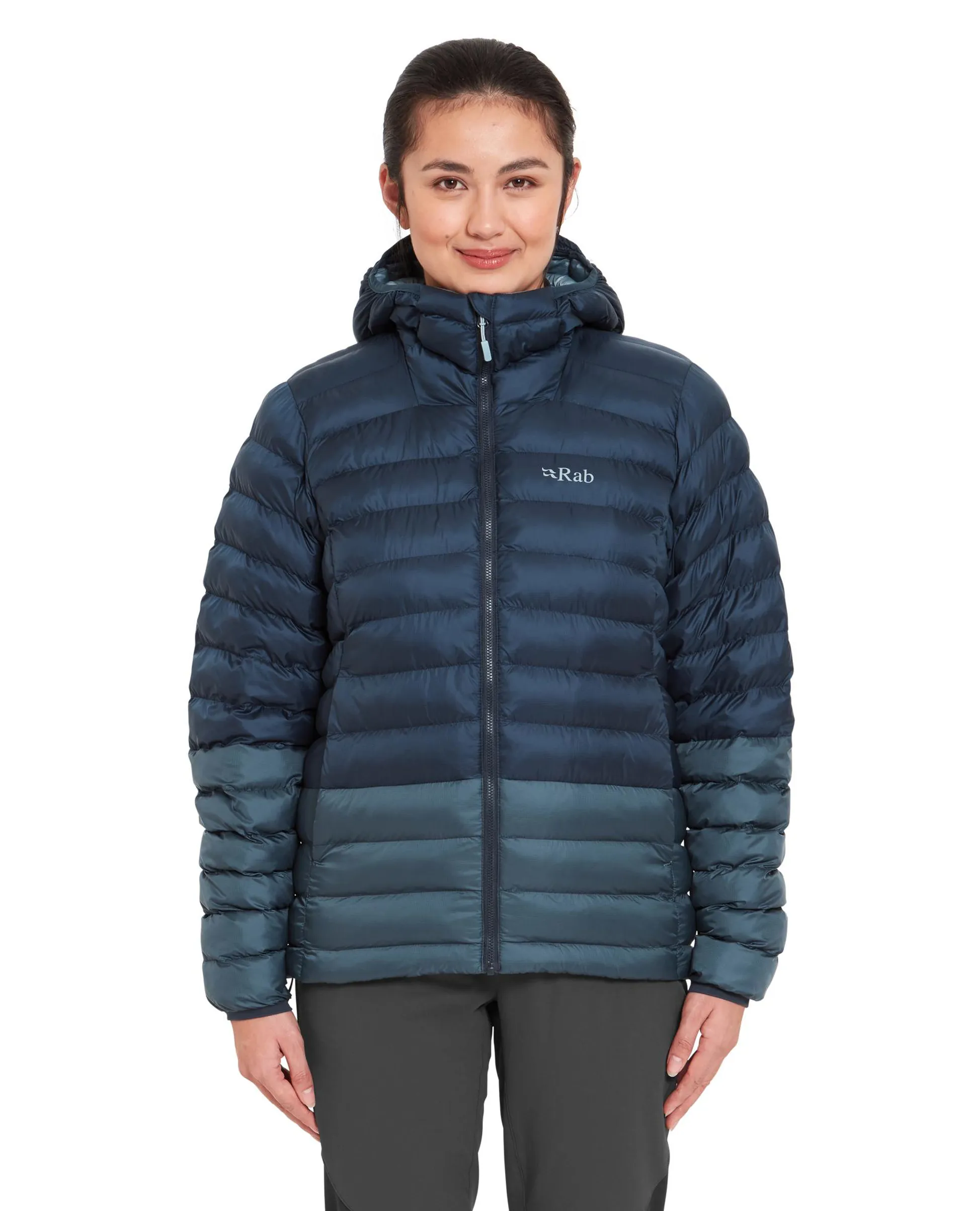 Rab Women's Cirrus Alpine Insulated Hooded Jacket Tempest Blue/