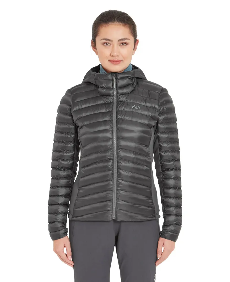 Rab Women's Cirrus Flex Insulated Hooded Jacket - Graphene-2