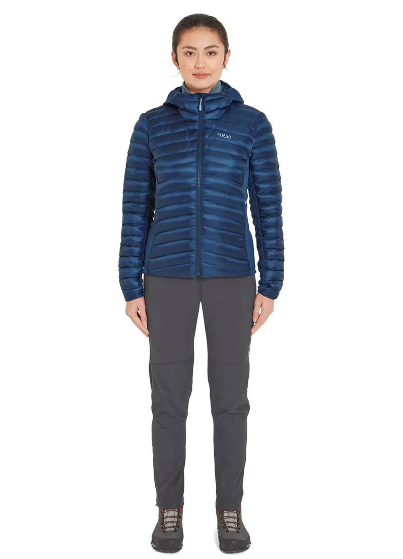 Rab Women's Cirrus Flex Insulated Hooded Jacket - Tempest Blue-4