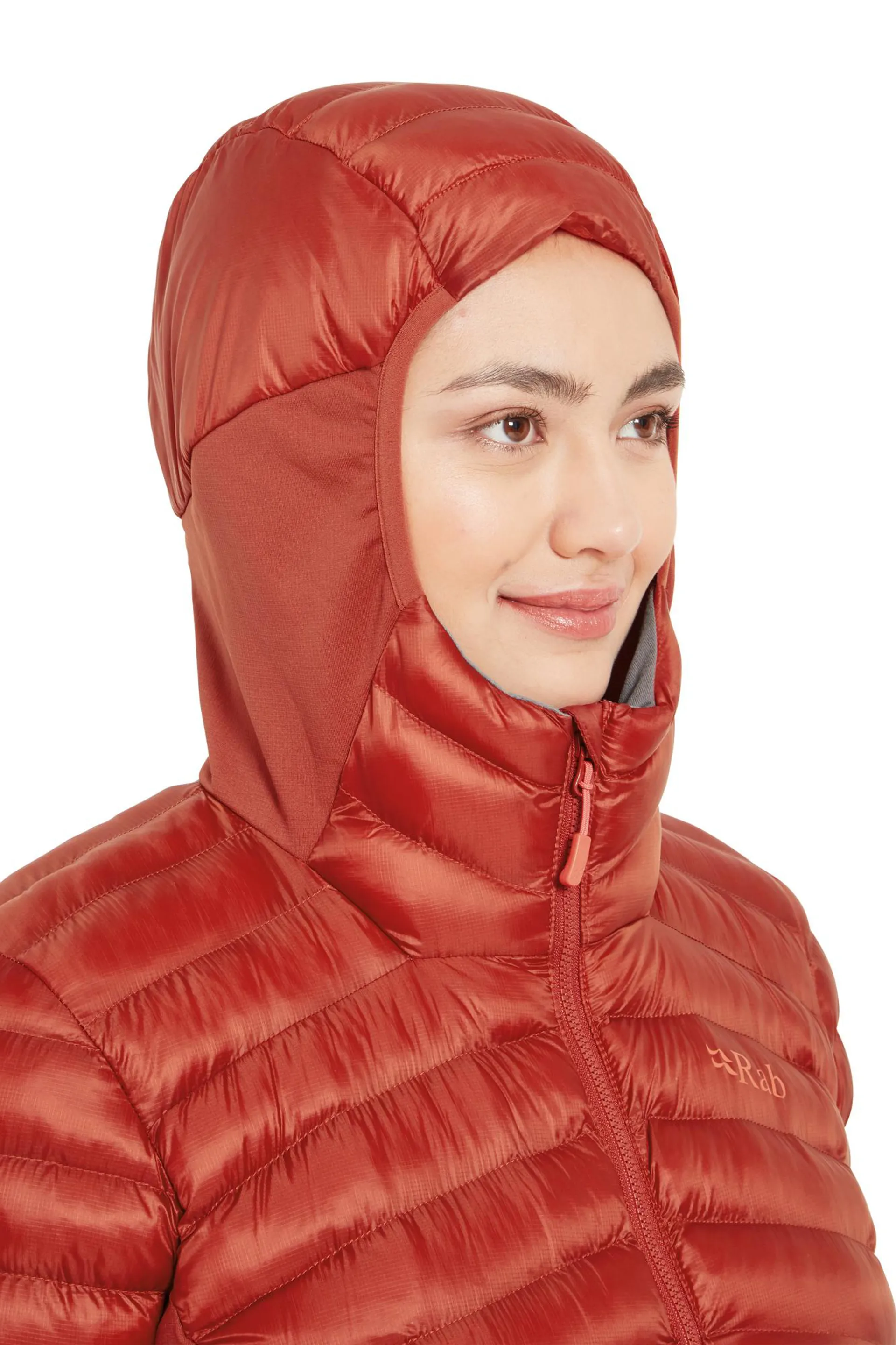 Rab Women's Cirrus Flex insulated Hooded Jacket Tuscan Red