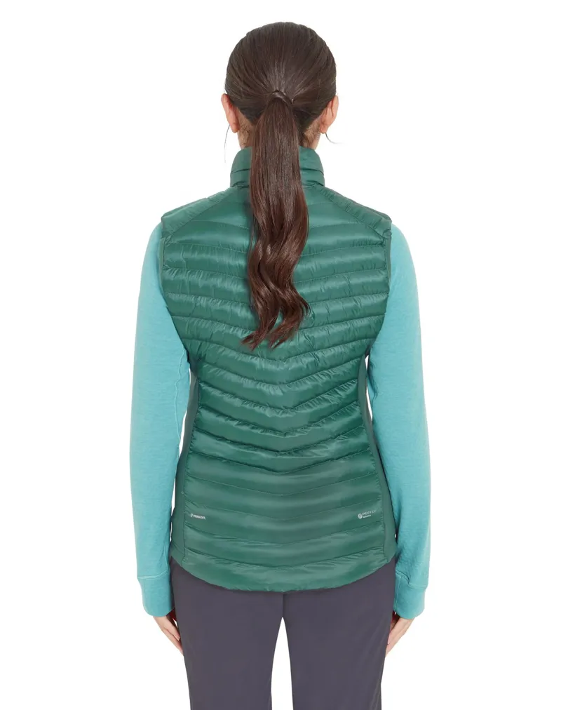 Rab Women's Cirrus Flex Insulated Vest - Eucalyptus/Green Slate-3