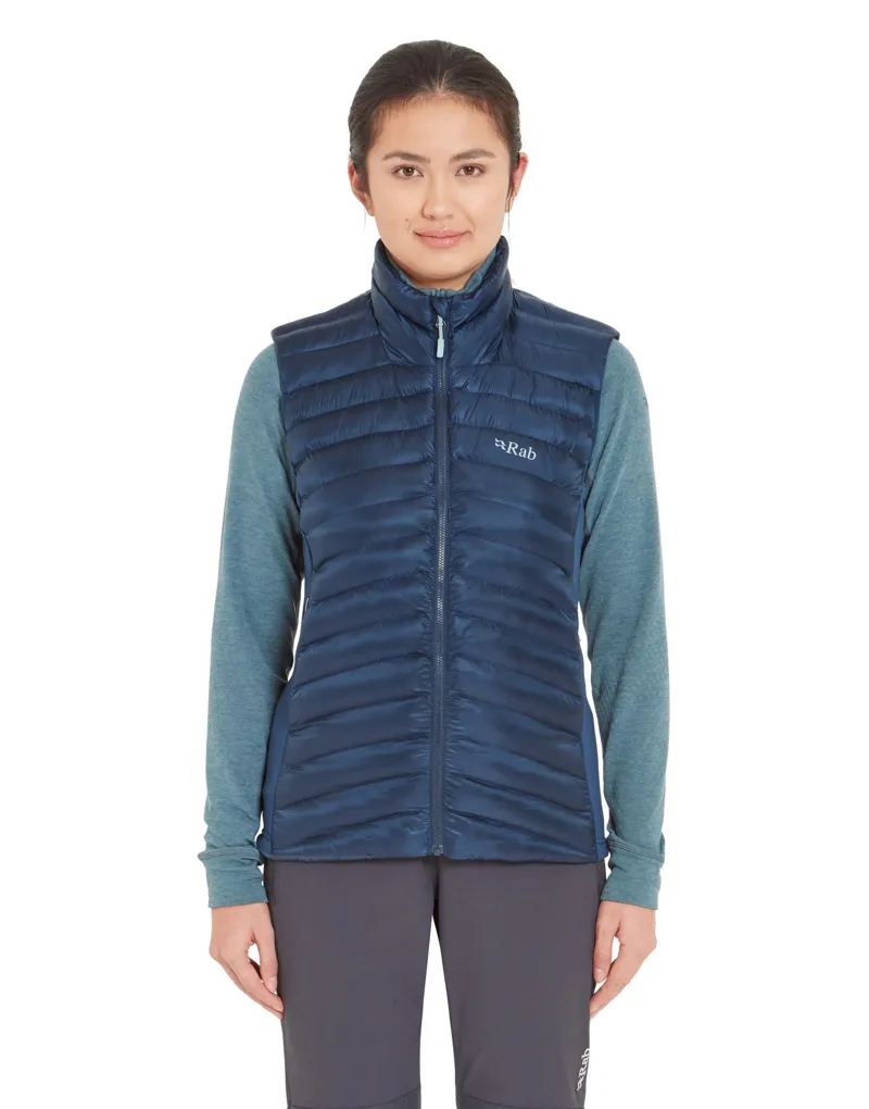 Rab Women's Cirrus Flex Insulated Vest - Tempest Blue-3