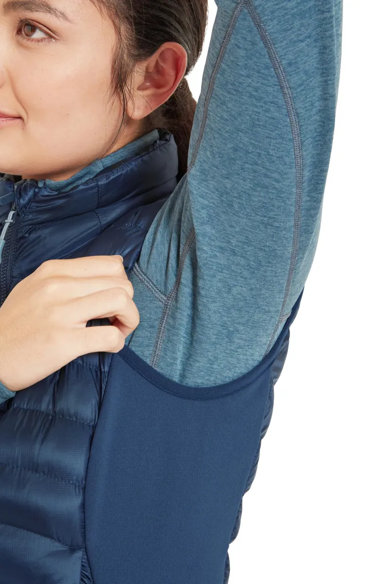 Rab Women's Cirrus Flex Insulated Vest - Tempest Blue-7