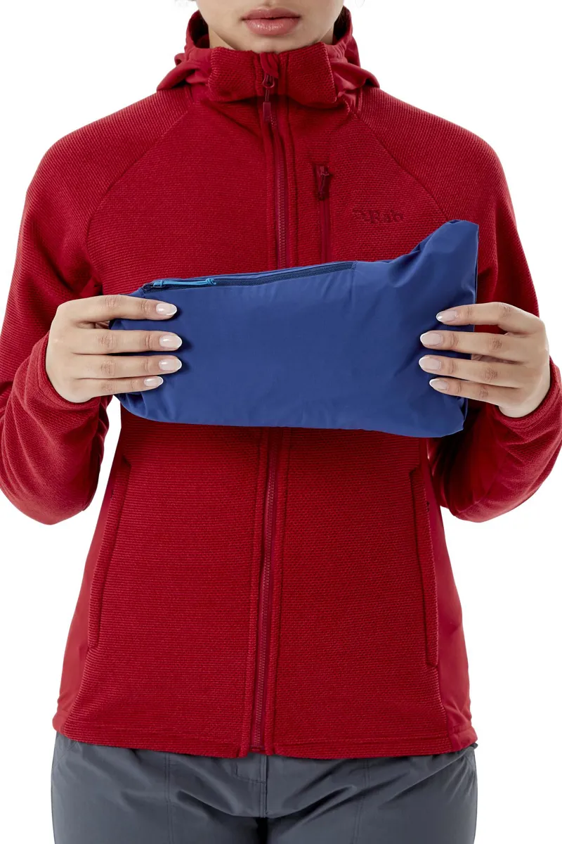 Rab Women's Downpour Eco Waterproof Jacket - Nightfall Blue-2