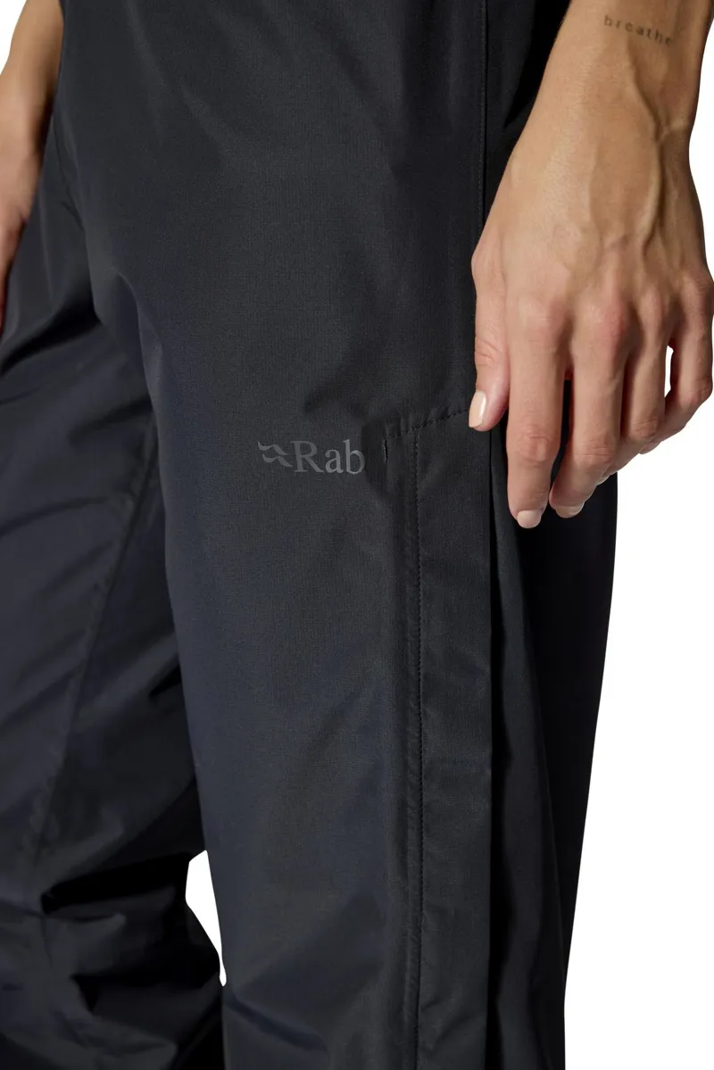 Rab Women's Downpour Waterproof Pants - Black-6