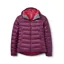Rab Women's Electron Pro Hooded Down Jacket - Mulberry