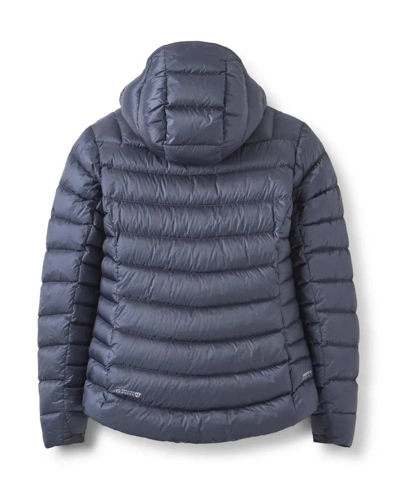 Rab Women's Electron Pro Hooded Down Jacket - Steel-1