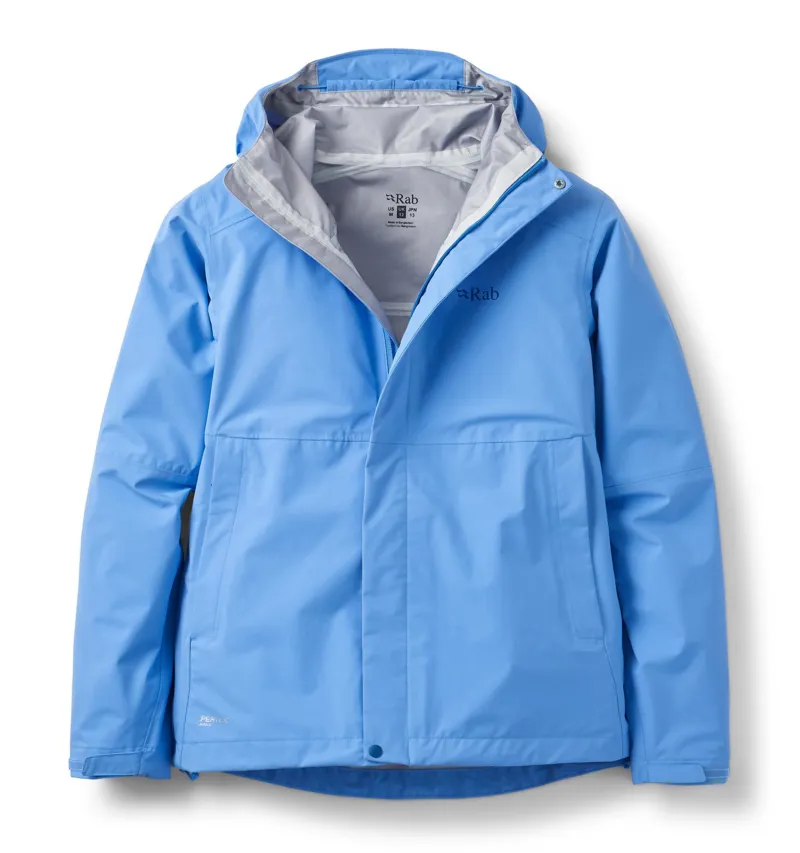 Rab Women's Firewall Waterproof Jacket - Bluebird