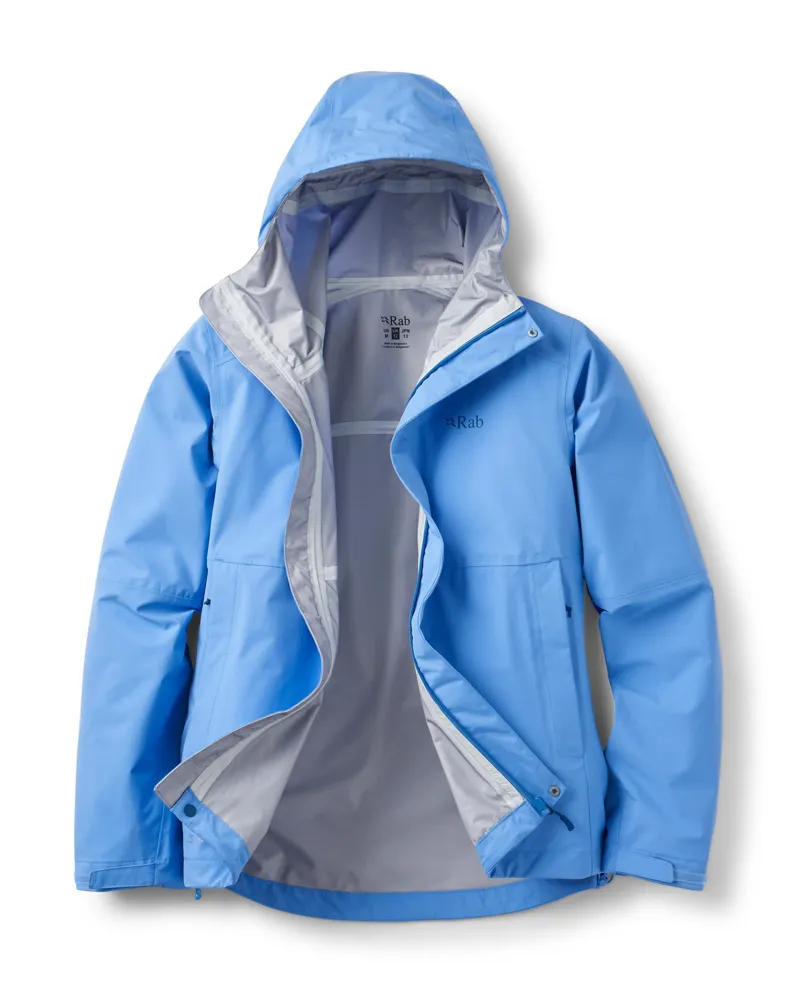 Rab Women's Firewall Waterproof Jacket - Bluebird-2