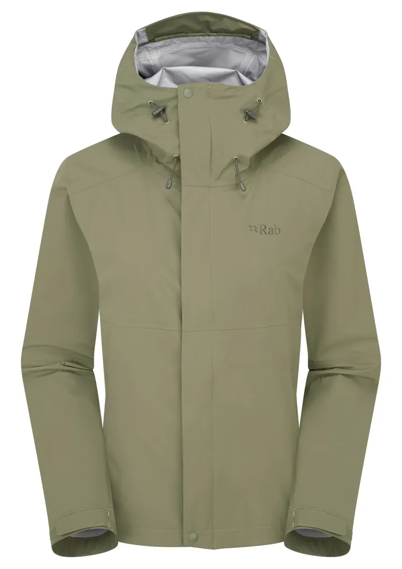 Rab Women's Firewall Waterproof Jacket - Light Khaki