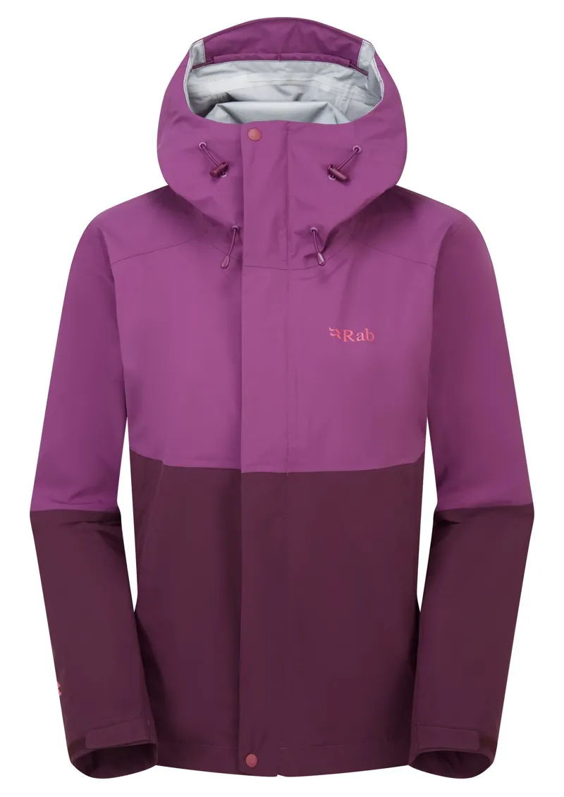 Rab Women's Firewall Waterproof Jacket - Plum/Mulberry