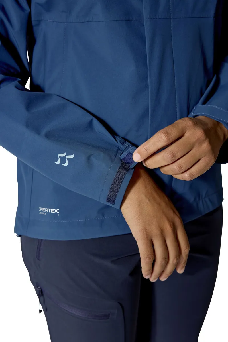 Rab Women's Firewall Waterproof Jacket - Tempest Blue-8