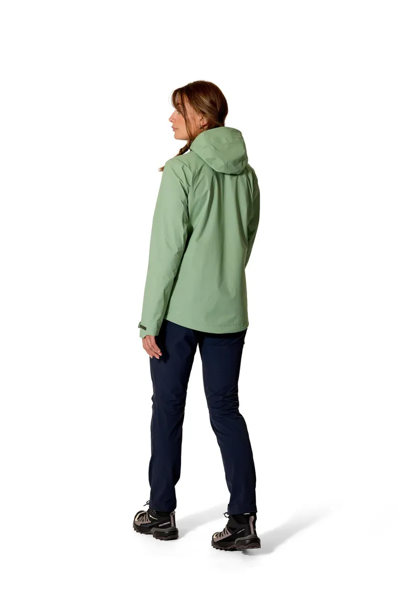 Rab Women's Firewall Light Waterproof Jacket - Dark Fig Green-2